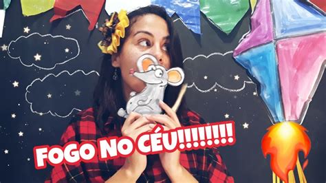 O texto fogo no céu, (.) denuncia a presença de um balão na mata e a aflição dos animais que, de forma acumulativa, vão surgindo na narrativa. Fogo no céu!!!!!( Contação de histórias) - YouTube