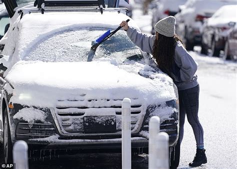 April Winter Storm Brings Record Breaking Freezing Temperatures And