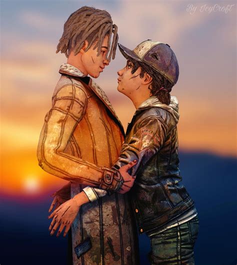 Twdg Clementine And Louis By Icycroft On Deviantart The Walking