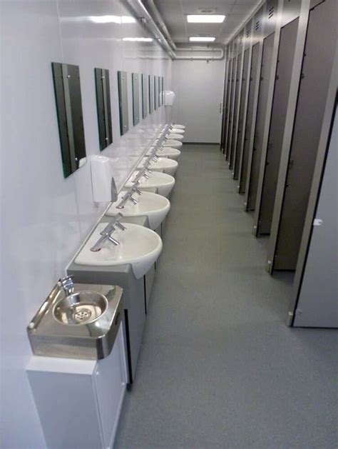 Unisex Toilet Remodelling In High School Base Building Solutions