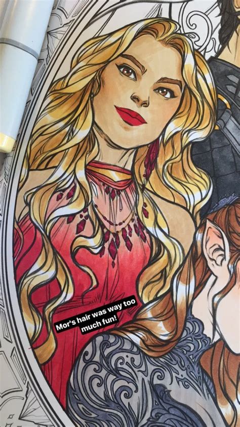 Maas published by bloomsbury usa childrens on may 2nd 2017 style: A court of thorns and roses coloring book - Coloring pages ...