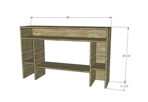 Desk Hutch Free Woodworking