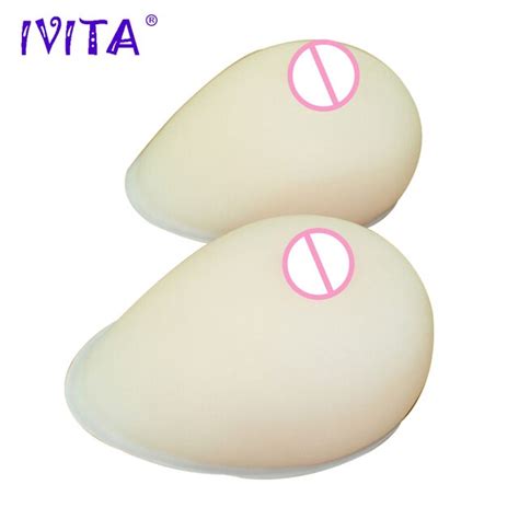 Ivita 4100gpair Silicone Breast Forms Huge Artificial Silicone Breasts Realistic For Sexy