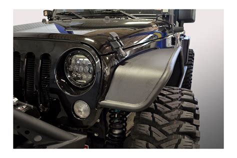 Jeep Jk Ace Engineering Wide Tube Fenders Full Set Bare Jeep Rubicon