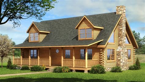 32 Log Cabin Homes Plans Pictures Sukses