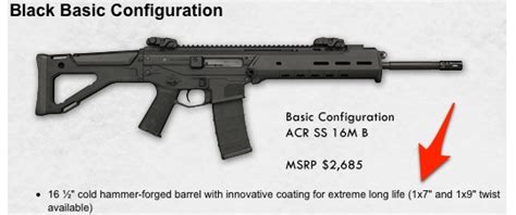 Bushmaster Quietly Adds 17 Twist Rate To Acr The Firearm Blog
