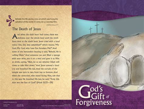 Standard Lent Bulletin Gods T Of Forgiveness
