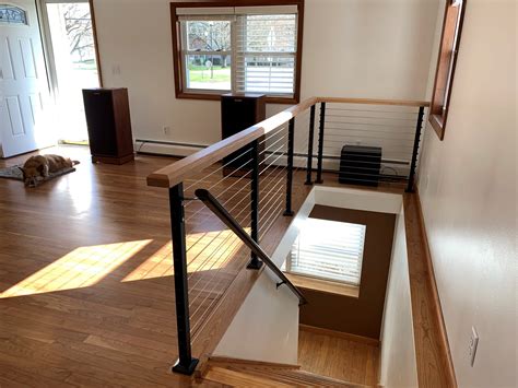 Stair Railing Installation Project