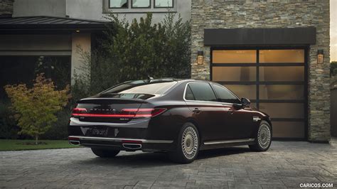 Genesis G90 2020my Rear Three Quarter