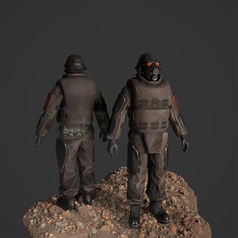 Artstation Half Life 2 Combine Soldier Remade