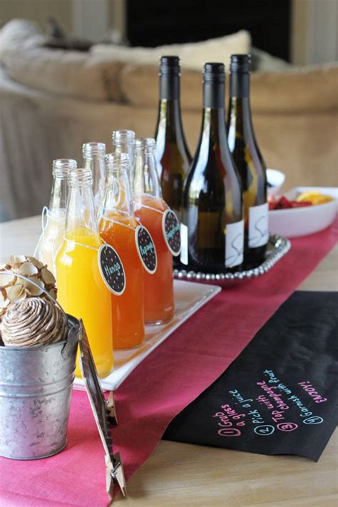 How To Set Up A Diy Mimosa Bar Cook Nourish Bliss