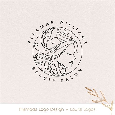 Logo Branding Logo Circle Logos Beauty Logo Premade Logo