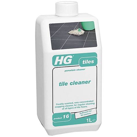 Hg Porcelain Cleaner For Tiles 1l Ray Grahams Diy Store