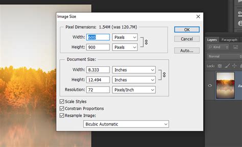 How To Adjust Image Size In Photoshop Renokda