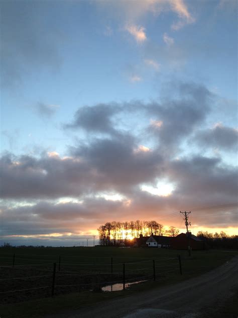 Wallpaper Sunlight Landscape Sunset Sky Sunrise Evening Morning