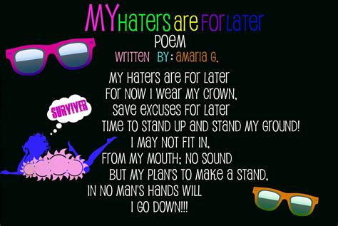 Rap Poems About Haters Rapper Poems 47 Haters Poems Ranked In Order Of Popularity And