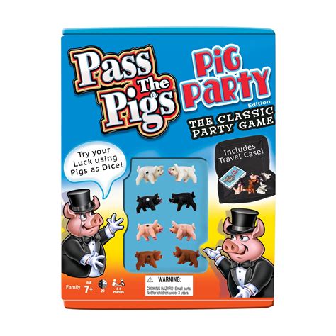 Pass The Pigs Party Edition Board Game By Winning Moves Games