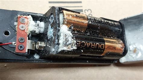 Battery Acid Mystery Leak Rsextoys