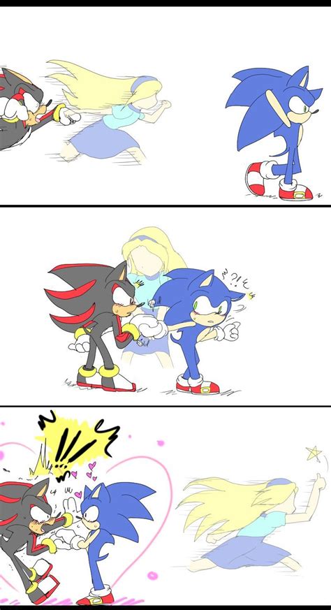 Sonic The Hedgehog Hedgehog Art Shadow The Hedgehog Sonic And Amy