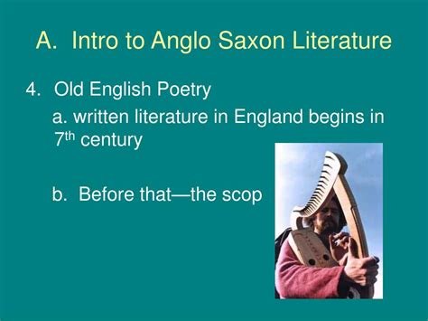 Ppt Anglo Saxon Literature 449—1066 Powerpoint Presentation Free