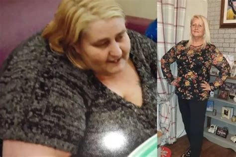 woman who weighed 27 stone lost half her body weight after being told her she d soon be dead