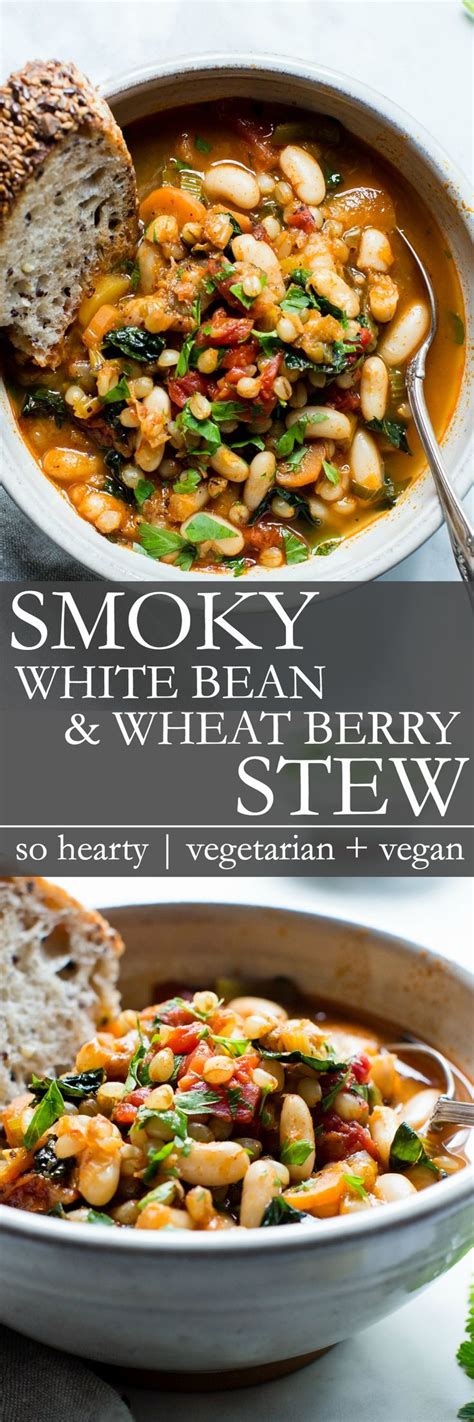 February 16, 2015 • category: Smoky White Bean Kale and Wheat Berry Stew | Hearty ...