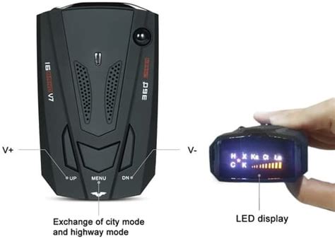 Best radar detector reviews, tests, & guides. Review Tickas V7 Car Radar Detector 360 Degree