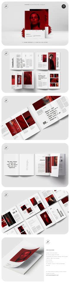 Strange Modern Magazine Lookbook By Flowless On Creativemarket Adobe