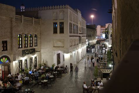 What can you buy on souq.com app? Souq Waqif, Doha, Qatar night Cityscape image - Free stock ...