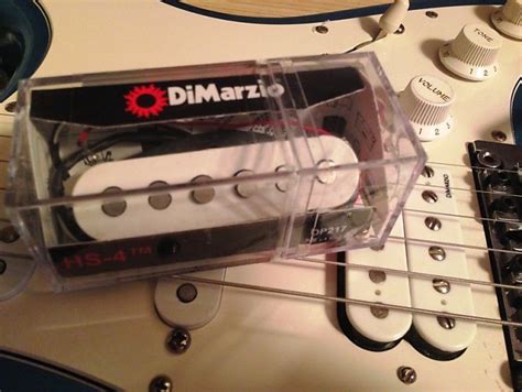 Dimarzio Hs 4 Strat Guitar Pickup Yjm Yngwie Malmsteen White Reverb