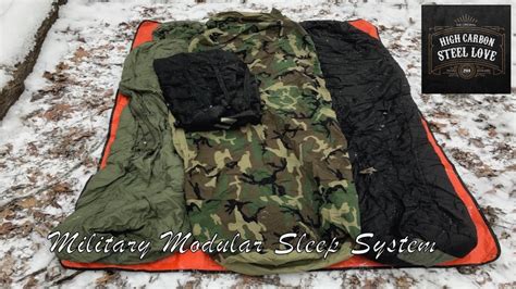 Military Modular Sleep System My High Quality All Season Sleeping Bag Highcarbonsteel Love