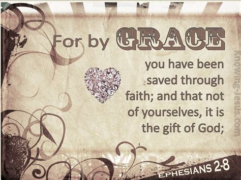 Ephesians 28 For By Grace You Have Been Saved Through Faith Cream