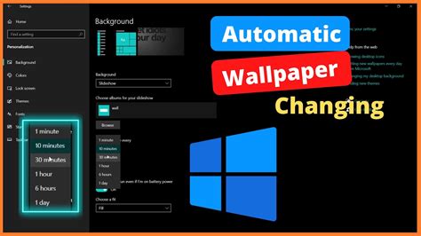 How To Enable New Auto Change Wallpapers In Windows 11107 Youtube