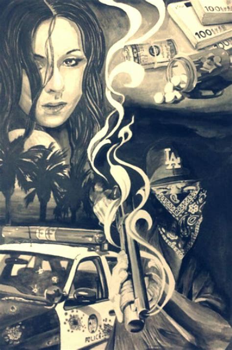 Mi Vida Por Las Calles Chicano Art Tattoos Lowrider Art Prison Art