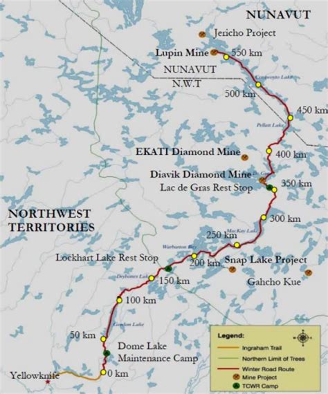 In reality, climate change has been gnawing away at the planet's permanent polar ice for the first time, the map also shows the location of seasonal ice roads across the canadian north and stakes out the exclusive economic zones off. Truck rollovers, fires, including 2 on diamond mine ice road, spark investigation | CBC News