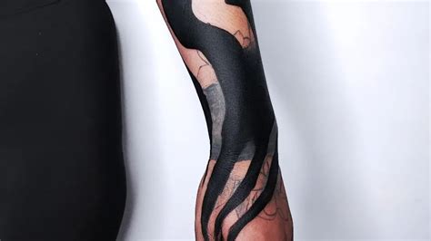 Blackout Tattoos Why This Style Is A Bigger Commitment Than Other Ink