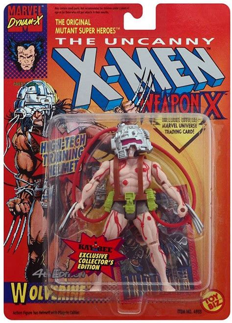 The Uncanny X Men 1992 Wolverine 4th Edition Action Figure By Toy Biz