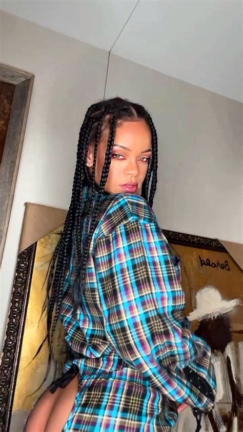 Rihanna Almost Slips Out Of Bra As She Shows Off Some Skin While Posing