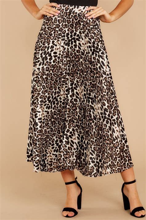 Adventurous Leap Leopard Print Maxi Skirt Printed Maxi Skirts