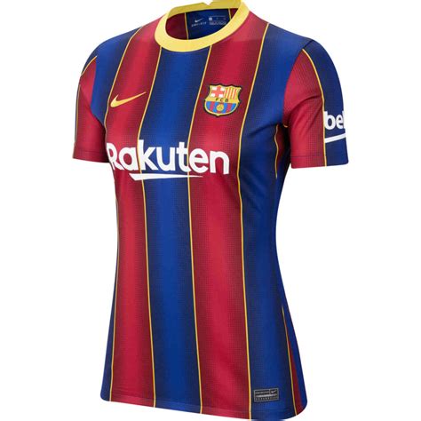 Womens Nike Barcelona Home Jersey 20202021 Soccerpro