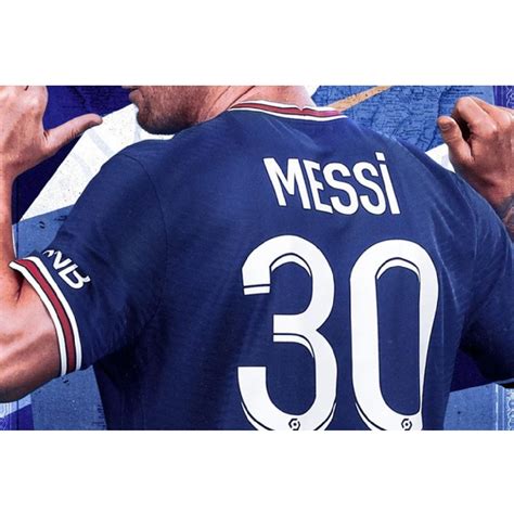 Lionel Messi Psg 2223 Authentic Home Jersey By Nike
