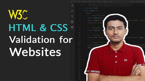 How To Validate Html Css Code And Fix Errors For Websites W C Validation Youtube
