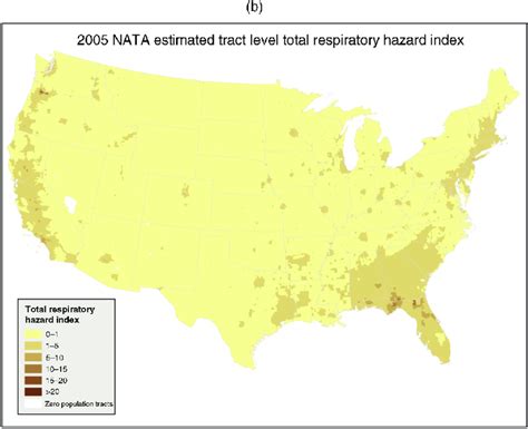 National Air Toxics Assessment A 2005 Census Tract Level Total