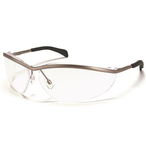 Mcr Klondike Clear Metal Safety Glasses Kd210