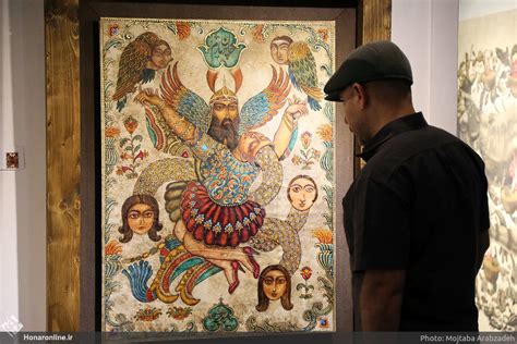 Iranian Artists Paintings Of Shahnameh On Show In Tehran