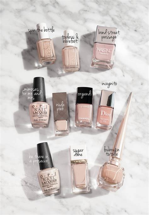 My Favorite Everyday Neutral Nail Polishes The Beauty Look Book