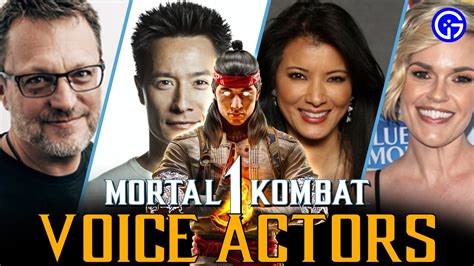 mortal kombat 1 english voice actors mk1 english voice acting cast youtube