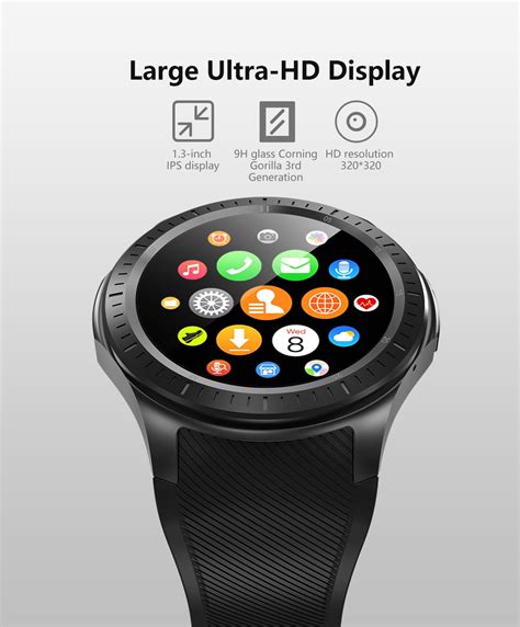 Best 13 Unlock Smartwatch Cell Phone Heart Rate Monitor