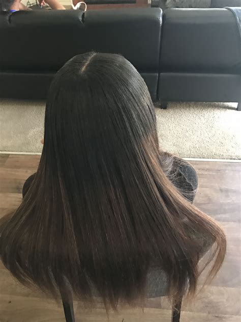 Middle Part Sew In Hair Goals Long Hair Styles Hair Styles