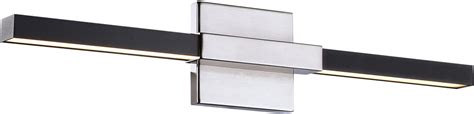 Enjoy free shipping on most stuff, even big stuff. Matteo W64721MBCH Lineare Modern Matte Black & Chrome LED ...